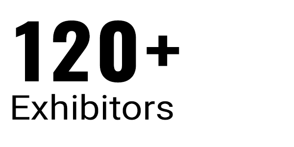 120+ Exhibitors