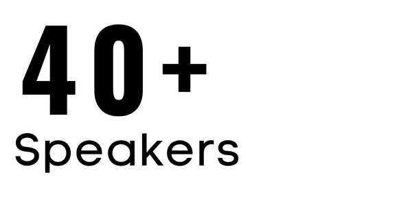 40+ Speakers