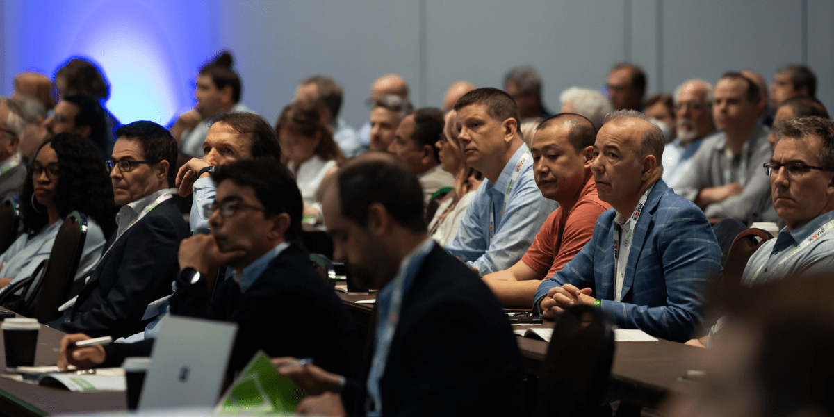 Visitors Listening at Conference