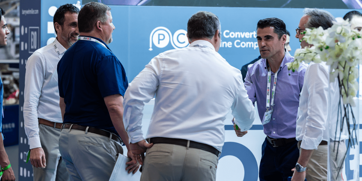 Visitors Queuing for Tissue World Miami