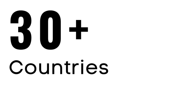 30+ Countries