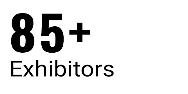 85+ Exhibitors