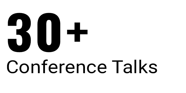 30+ Conference Talks